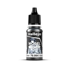 Vallejo 18ml Bottle Natural Steel Model Color