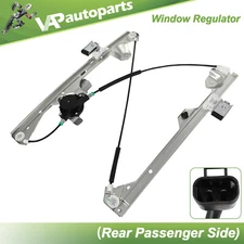 For Chevy GMC Cadillac Right Rear Power Window Regulator w/ Motor Passenger