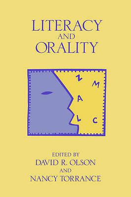 Literacy and Orality Olson Torrance Paperback Cambridge University Press