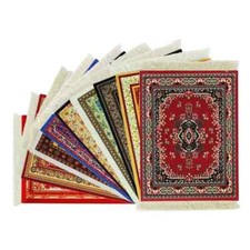 Carpet Mouse Mat Pad Persian Style Woven Rug Pad Rubber Gift for Computer