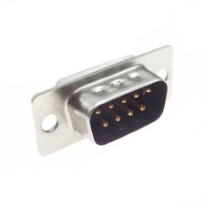 DB9 9-Pin Male Connector D-Sub RS232 Serial Port Solder Cup Socket