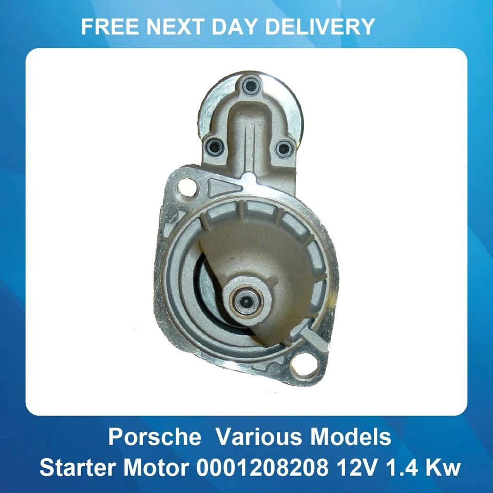 Motor De Arranque Para Porsche 0001208208 0001208009 0001208056 0001208058 Foto 2 de 4