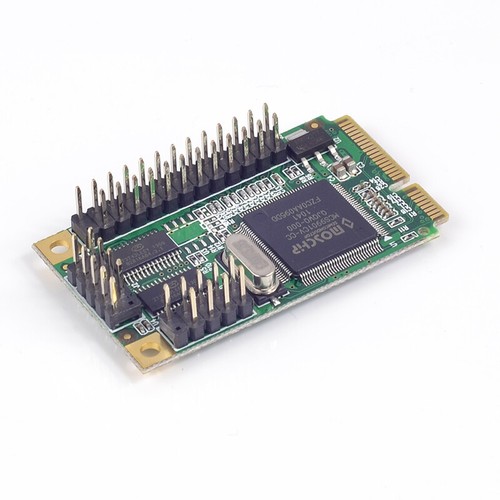 Mini PCIe to 2 Port RS232 & LPT DB25 Parallel IEEE 1284 Controller card adapter - Picture 4 of 5