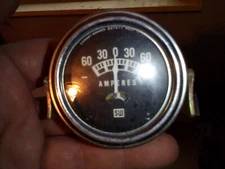New Stewart Warner Chrome Amp Gauge Standard Ammeter 82202