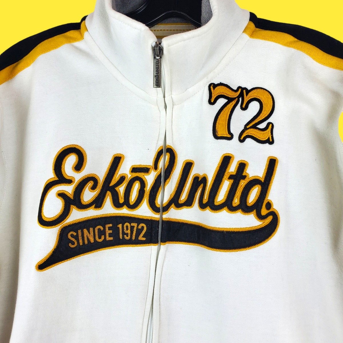 超ビンテージECKO UNLTDキャップ ホワイトロゴ Vintage ecko unltd hat - Gem