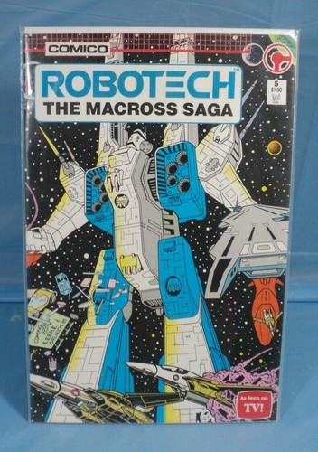 Comico Robotech The Macross Saga número 5 cómic muy fino. - Imagen 3 de 3