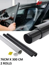 Car Van Bus Window Tint Film Tinting Medium Black Smoke 35% 76cm X 6m