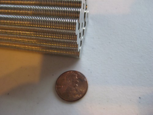 8mm x 1mm Neodymium Disc Magnets N35, New, Super Strong! -100 or 200 pcs- - Picture 3 of 7