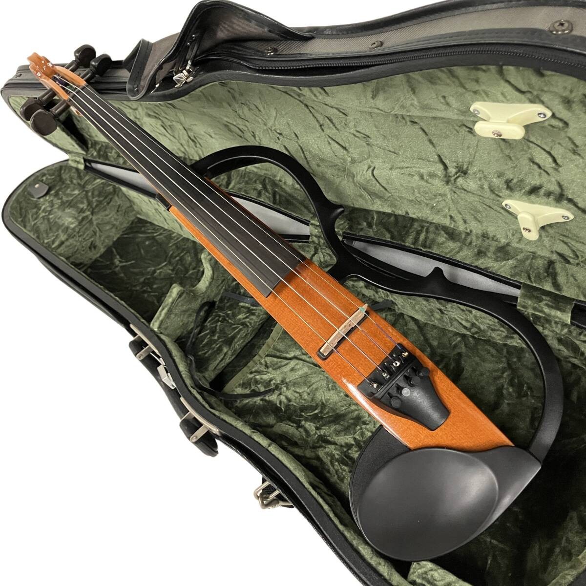 YAMAHA SV-100 Silent Electric Violin with Hard Case Tested Working Made in Japan