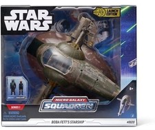 STAR WARS Micro Galaxy Squadron Series 1  0021 Boba Fett's Starship  SLAVE 1 New