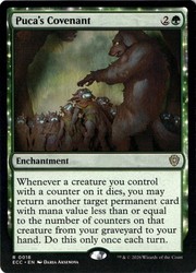 Puca's Covenant 18/189 Commander: Lorwyn Eclipsed Rare