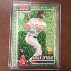 Roman Anthony 2026 Topps Series One Easter Green Foil Parallel Gold Cup (RC)