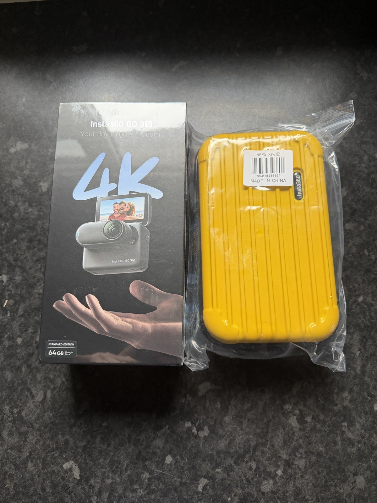 Insta360 GO 3S - Action Camera, Midnight Black, 64GB