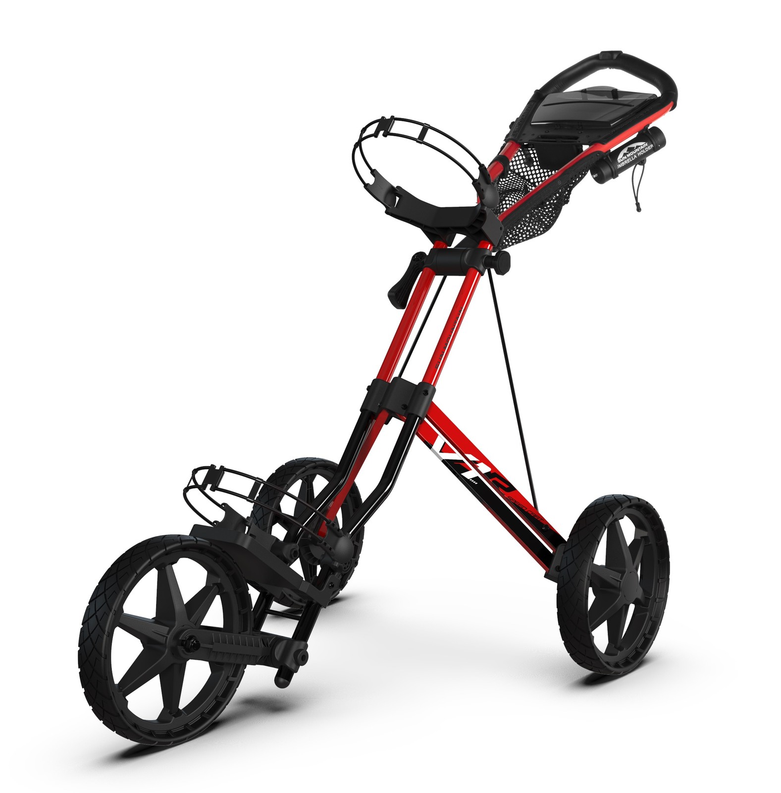 Speed V1r Push Cart Black/fire Red