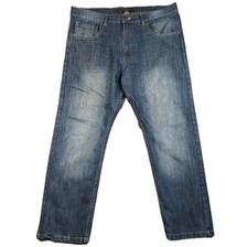 SouthPole Jeans Blue Baggy Hip-Hop Y2K VTG Denim Men 42x32