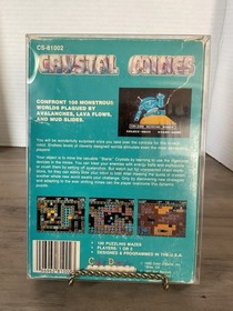 Crystal Mines (Nintendo, 1989) NES Cart and Box, No Manual Color Dreams 1989