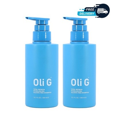 Oli G Total Refresh Ph Balancing Shampoo 10.1 fl. oz. 300ml (pack of 2)