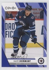 2023-24 O-Pee-Chee Blue Border Nate Schmidt #224 0m2