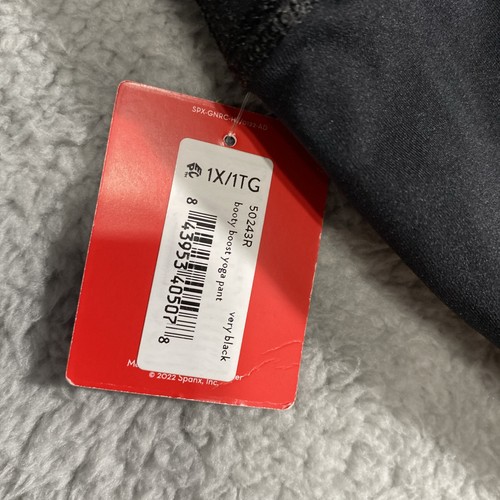 NWT Spanx 1X Booty Boost Yoga Pant Black 50243R - Picture 6 of 7