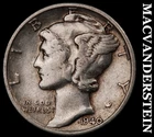 1940 Silver Mercury Dime - Scarce  Better Date  No Reserve  #G8769