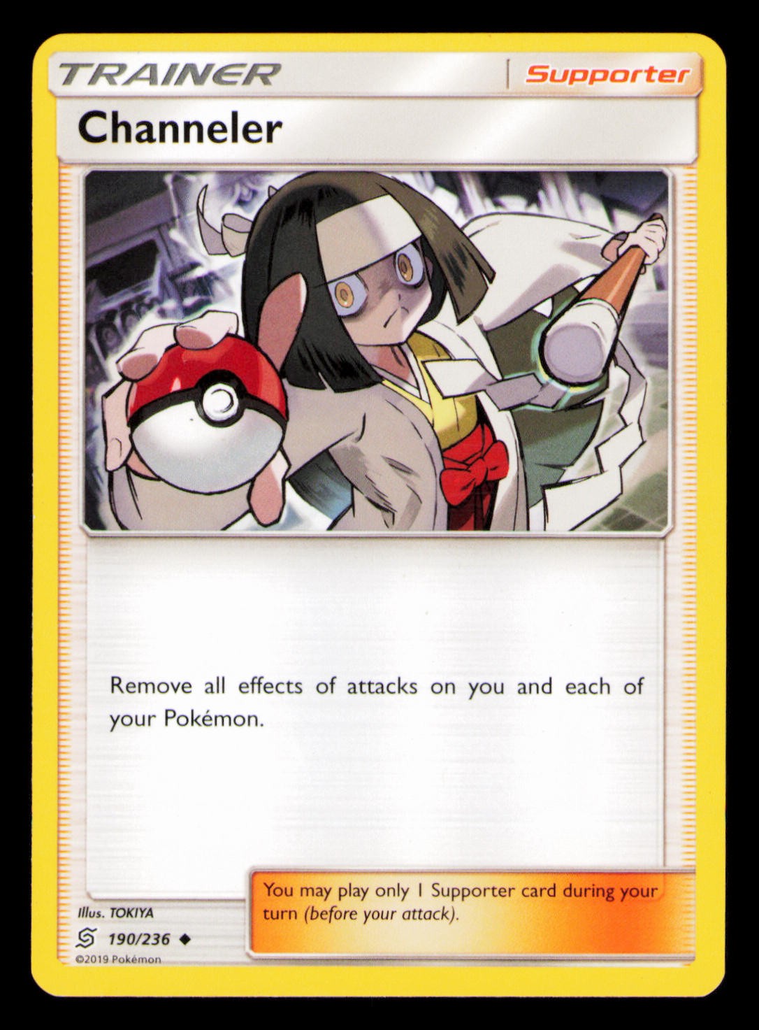2019 Pokemon Channeler 190/236 Uncommon Unified Minds LP