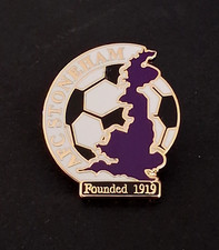 AFC STONEHAM FOOTBALL CLUB BUTTERFLY PIN BADGE