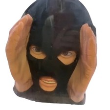 1PCS Scary Hooded Window Peeping Creepy Halloween Hanging Face Decoration