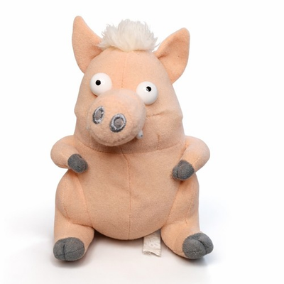 #ad 7quot; THE SIMPSONS SPIDER PIG PLUSH SOFT NANCO 2008 *Small Hole *Missing Collar $12.99