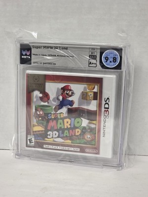 Super Mario 3D Land Nintendo 3DS Graded WATA 9.8 A++ SEALED