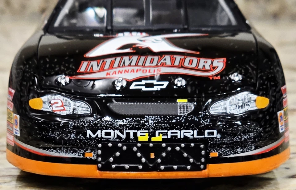 2001 #2 Kerry Earnhardt Kannapolis Intimidators Michigan Race Win 1:24 Diecast - Image 2 of 4