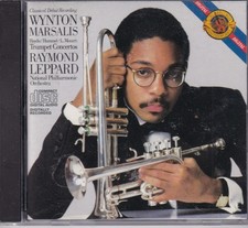 Trumpet Concertos - Music CD - Leppard,Hummel,Haydn,Marsalis, W -  1990-10-25 -