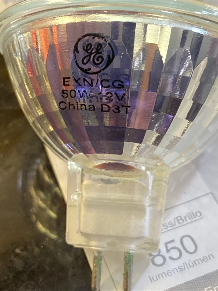 GE 2Pk 50W Gx5.3 Mr16 12V Bulbs 850 Lumens Directional Energy Eff UV Control - Image 4 of 4