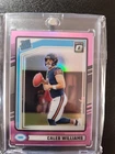 2024 Panini Donruss - Rated Rookie Caleb Williams #327 Optic Preview Pink Prizm