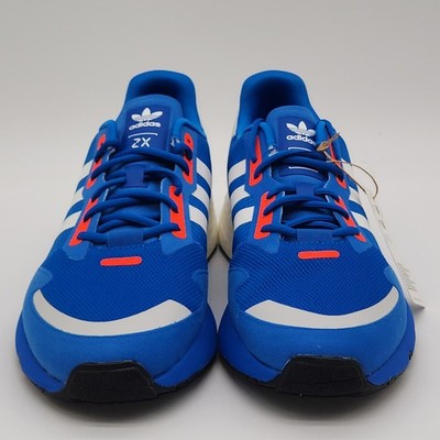 Mens Size 13 Adidas ZK 1K Boost Light Blue White Running Shoes