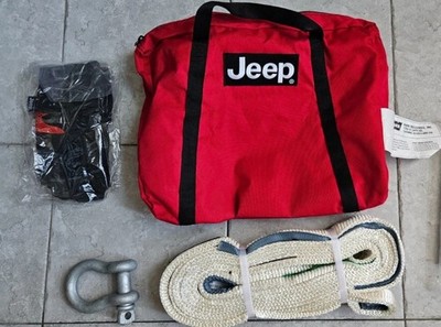 Jeep Off-Road Recovery Winch Line Kit w/ Bag OEM