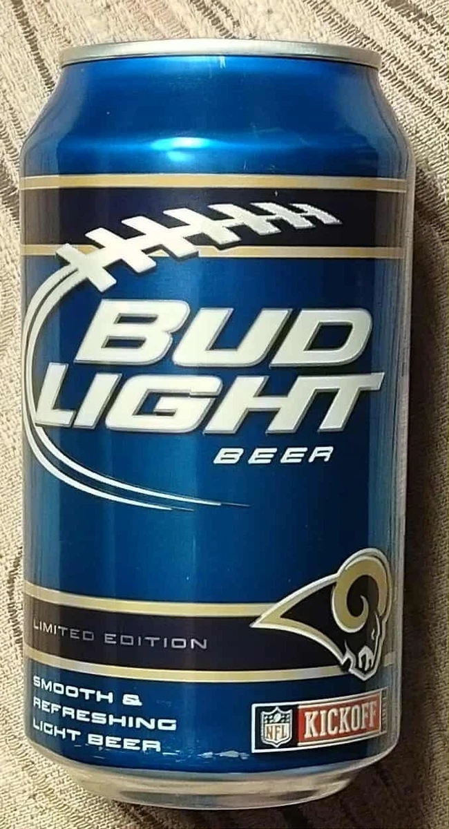 Bud Light Nfl Beer Can In Collectible Us Pull Tab Beer Cans for