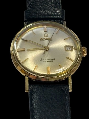 Vintage Omega Seamaster De Ville 14k Gold Filled- Running.  Great Gift for Him