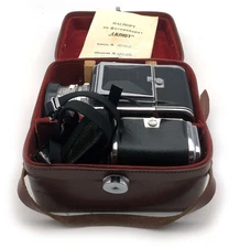 Salyut Arsenal 6x6 medium format camera set w/ Industar-29 2.8/80mm Hassy clone