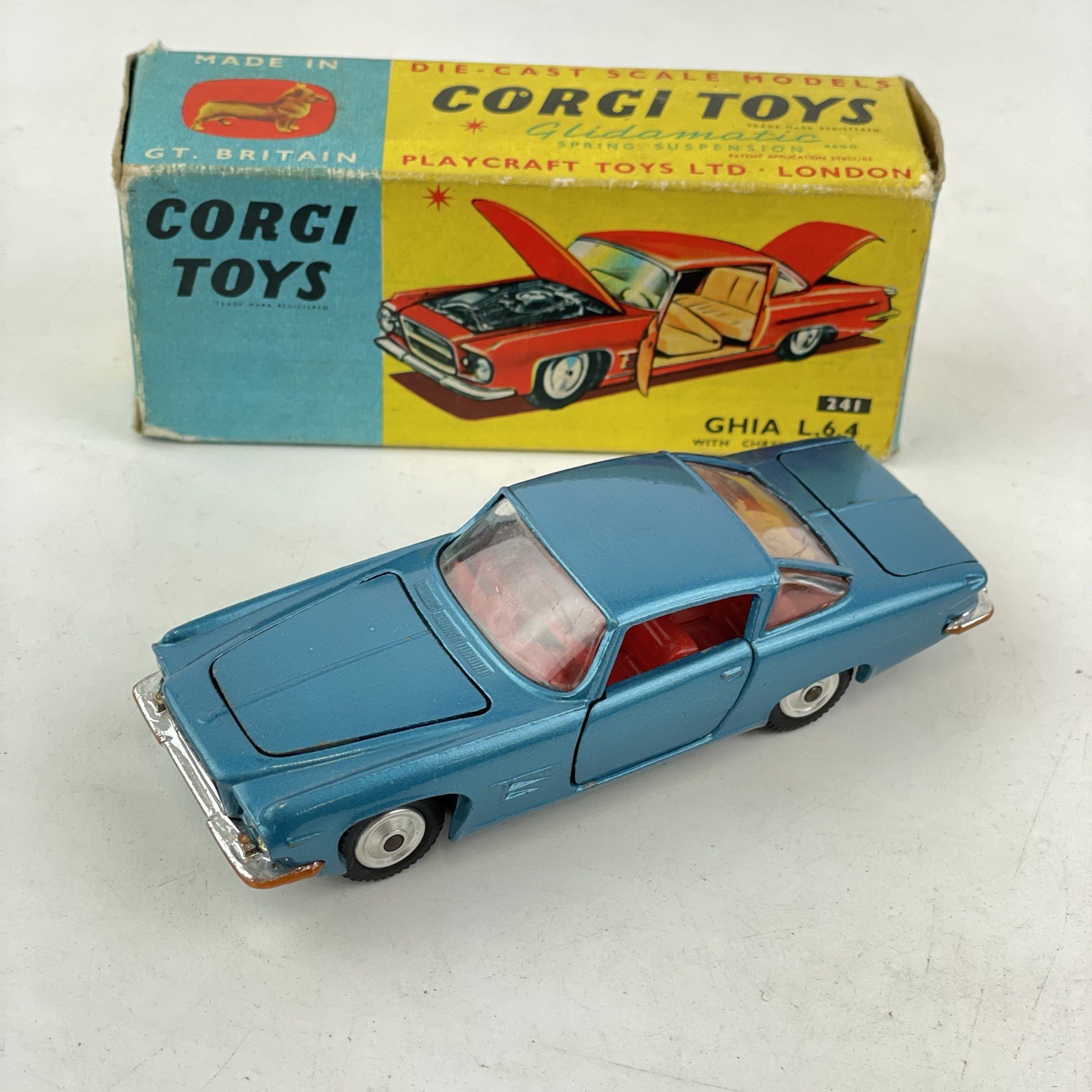 Corgi 241, Chrysler Ghia L64 - Free Price Guide & Review