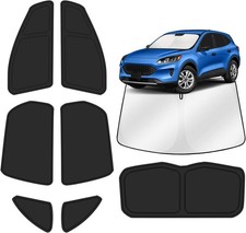 8pcs Car Window Shades For Ford Escape 2020-2025 Full Window Sunshade Covers