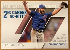 ungraded Jake Arrieta #MLM-12 2017 Topps Major League Milestones card