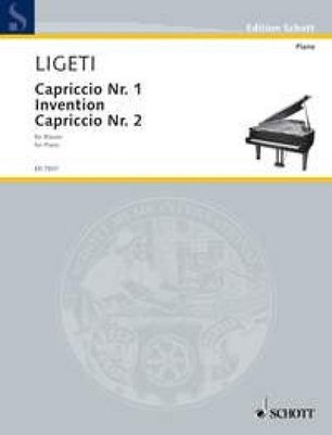 Capriccio No. 1 · Erfindung · Capriccio Nr. 2 Klavier (Mittelstufe - Fortgeschrittene) Li