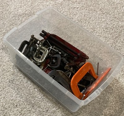 Assorted Vintage C-Clamps - Select The Right Clamp For The Job - 2 1/2  To 6 