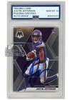 Justin Jefferson 2020 Panini Mosaic Autograph Rookie Card #209 PSA/DNA 10
