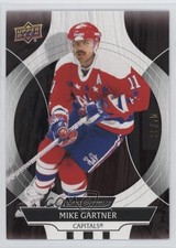 2024-25 Upper Deck Engrained Icons Mahogany 39/75 Mike Gartner #36 HOF 1cx4