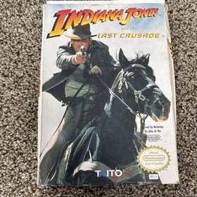 SOLO SCATOLA Indiana Jones e l'ultima crociata Nintendo Entertainment System NES
