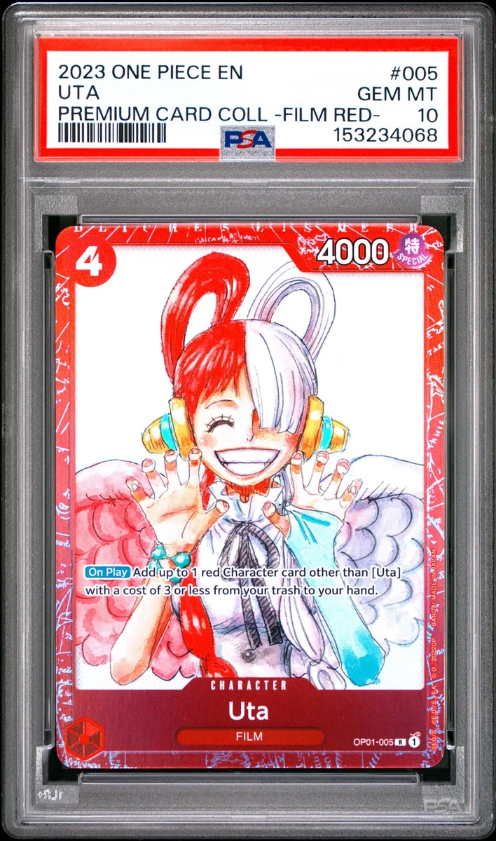 2023 ONE PIECE #005 UTA プレミアムカード 映画プロモ Uta OP01-005 One Piece Promotion Cards for sale | eBay