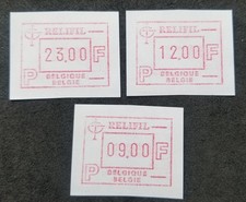 *FREE SHIP Belgium 1985 ATM (Frama Machine Label stamp) MNH *RELIFIL