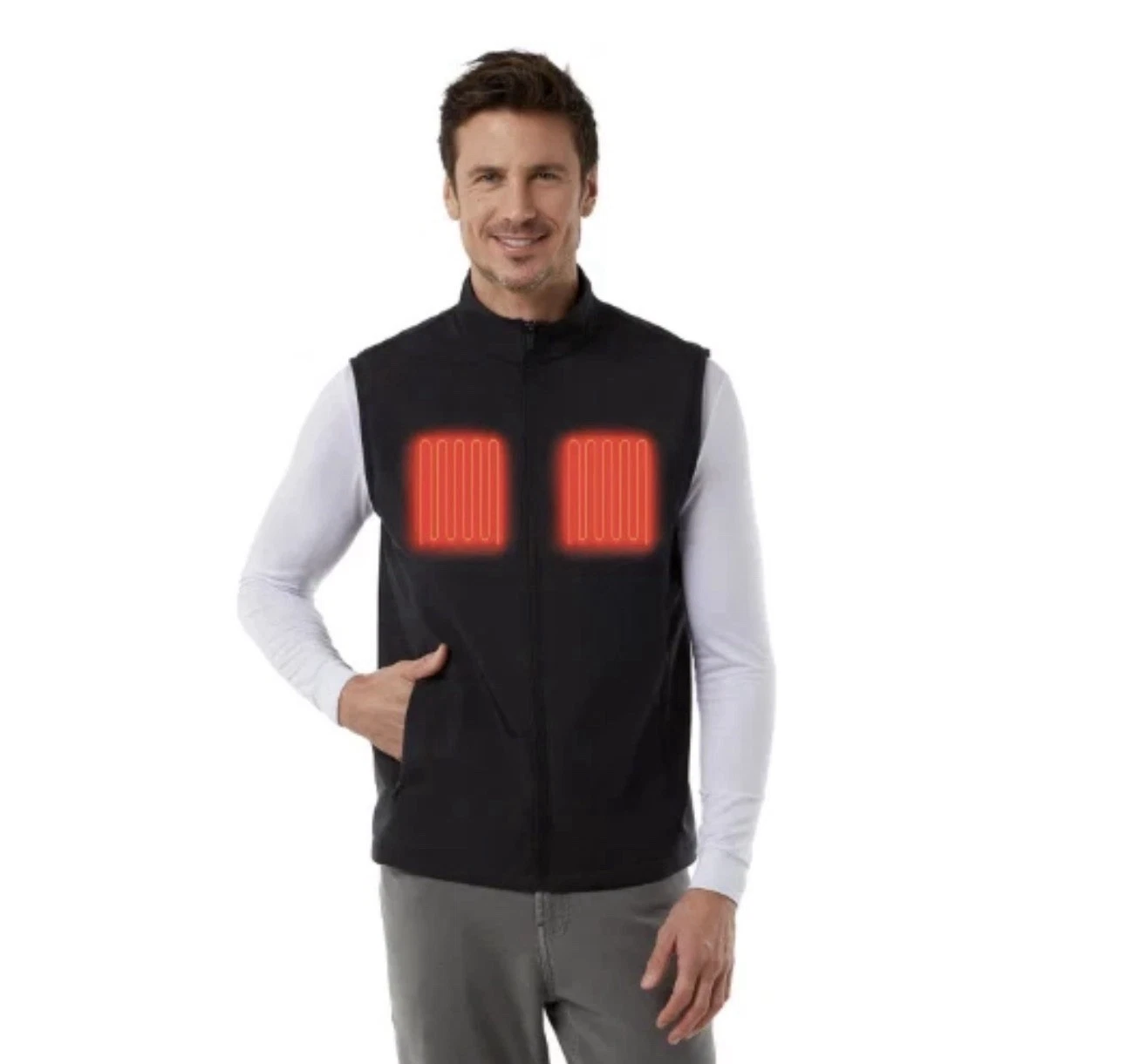 32 Degrees Rechargeable Heated Vest Men - Large