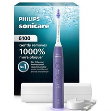 Philips Sonicare 6100 Rechargeable Electric Toothbrush - Purple: Includes Brush